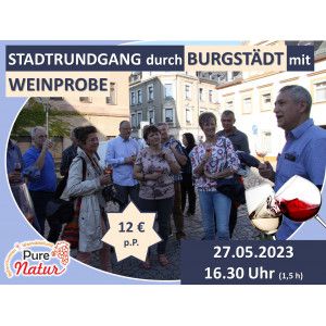 24.06.2023 - Wein-Stadtrundgang durch Burgstädt